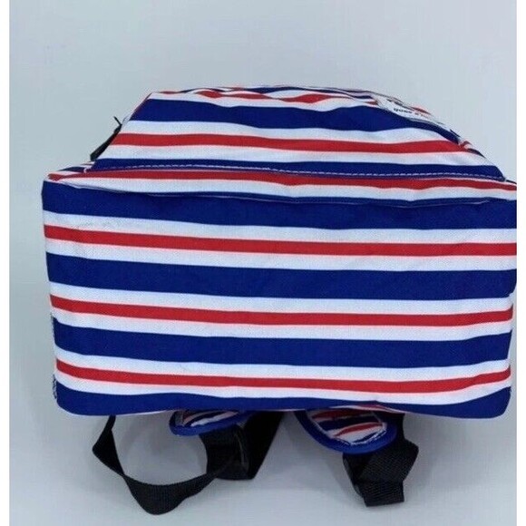 Olympia USA Backpack Cornell 18” Stripe Nautical Patriotic A-1000 UNISEX NEW - Picture 8 of 12